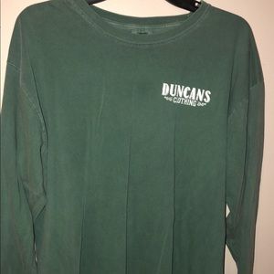 Very cute comfortable green long sleeve shirt